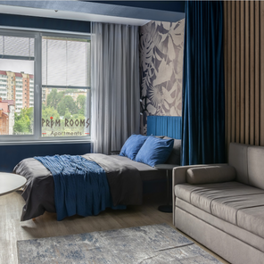 Студия AURA  Dark Jungle Apartments, ул. 100 лет Владивостоку 32д